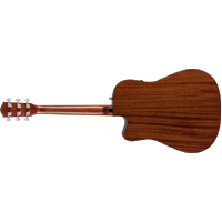Fender CD-60SCE Dreadnought Acoustic Walnut Fingerboard, Natural