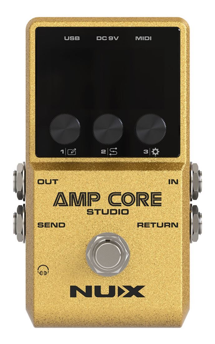 NUX Amp Core Studio Amp Modeler and IR Pedal