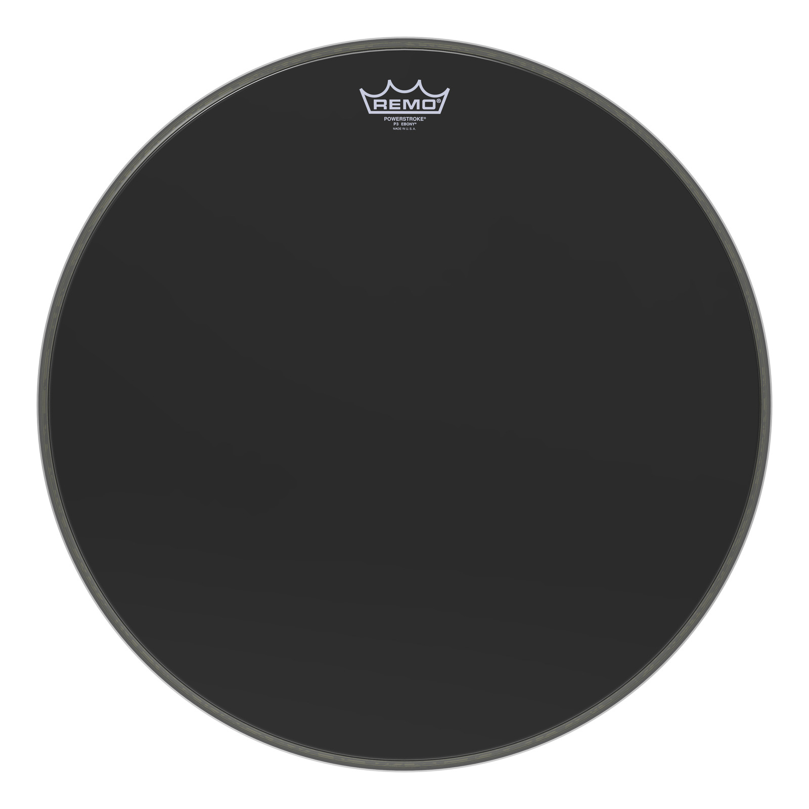 Powerstroke® P3 Ebony® Bass Drumhead, 20"