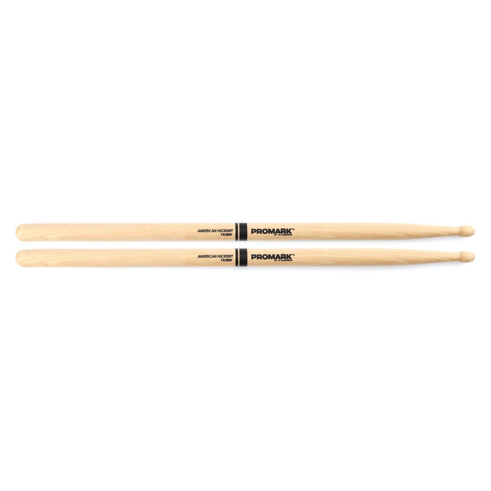 2B Wood Tip Drumsticks American Hickory